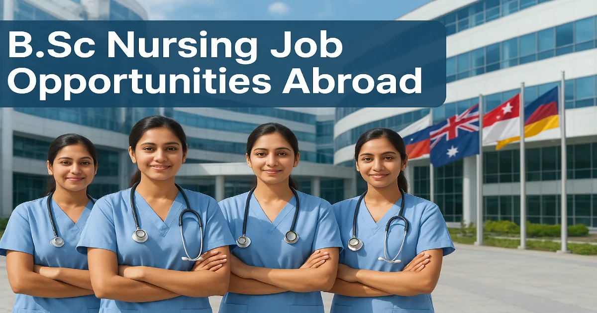 B.Sc Nursing Job Opportunities Abroad