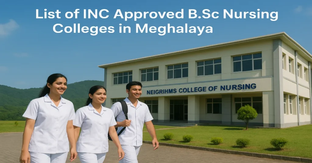 List of INC Approved B.Sc Nursing Colleges in Meghalaya