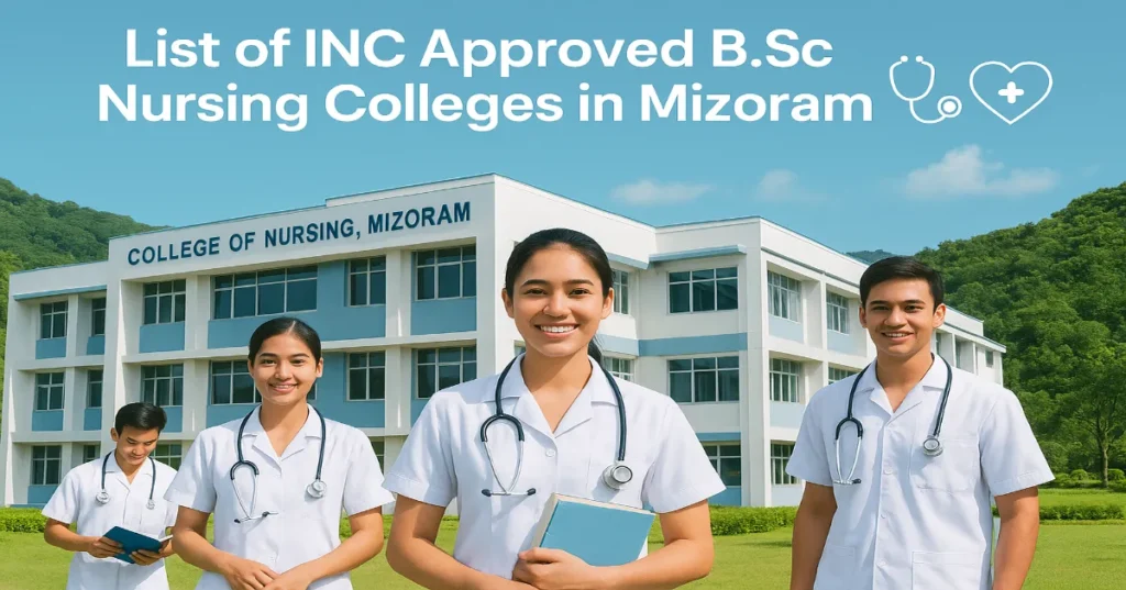 List of INC Approved B.Sc Nursing Colleges in Mizoram