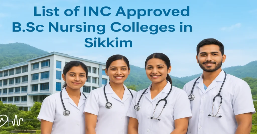 List of INC Approved B.Sc Nursing Colleges in Sikkim