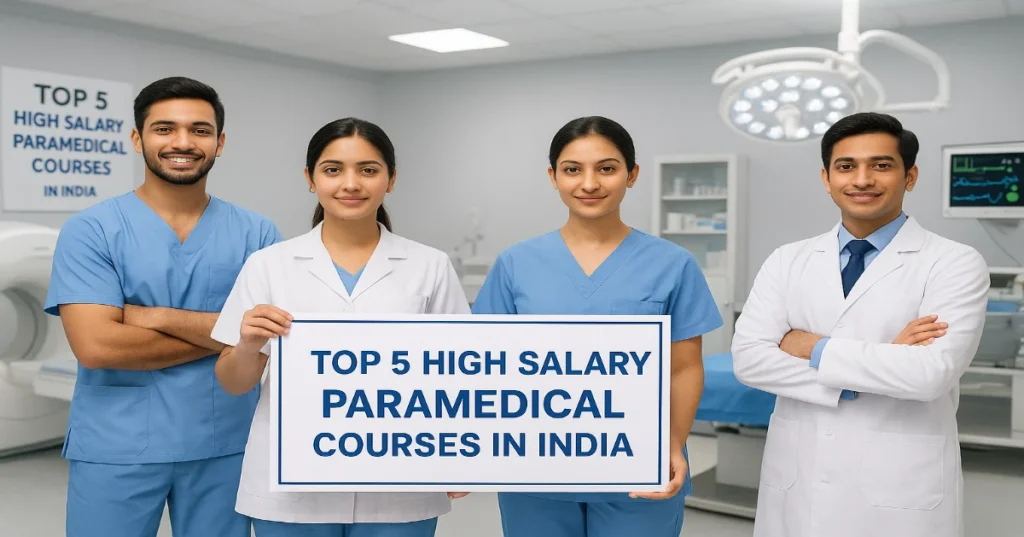 Top 5 Paramedical Courses With High Salary in India