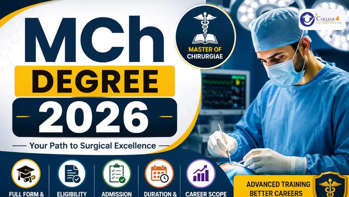 MCh Degree 2026: Full Form, Duration, Eligibility, Admission Process, Fees, Specialisations & Career Scope