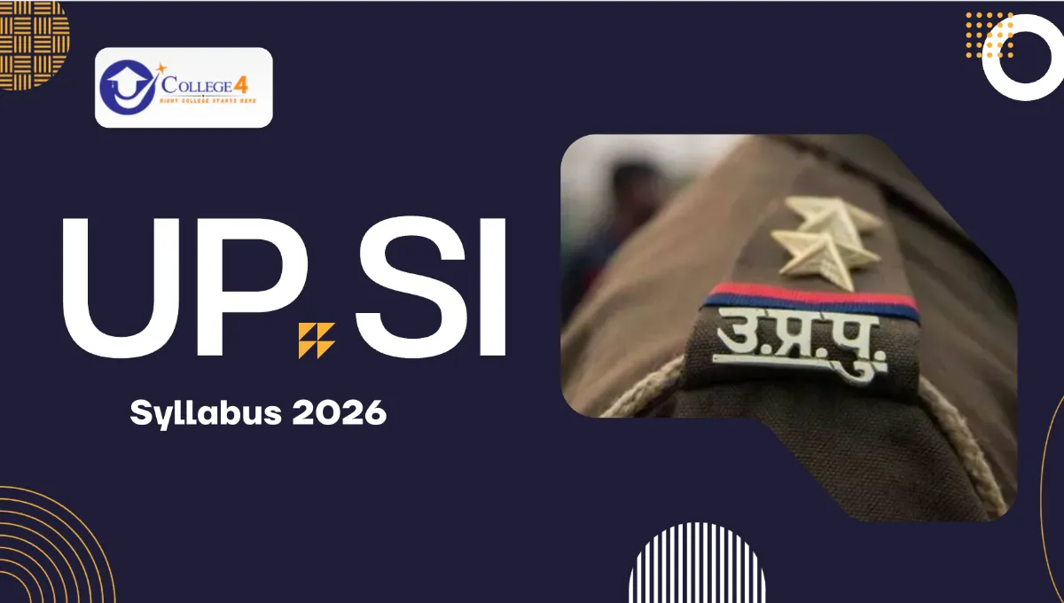 UP SI Syllabus 2026 (यूपी एसआई सिलेबस) – पूरी जानकारी हिंदी में