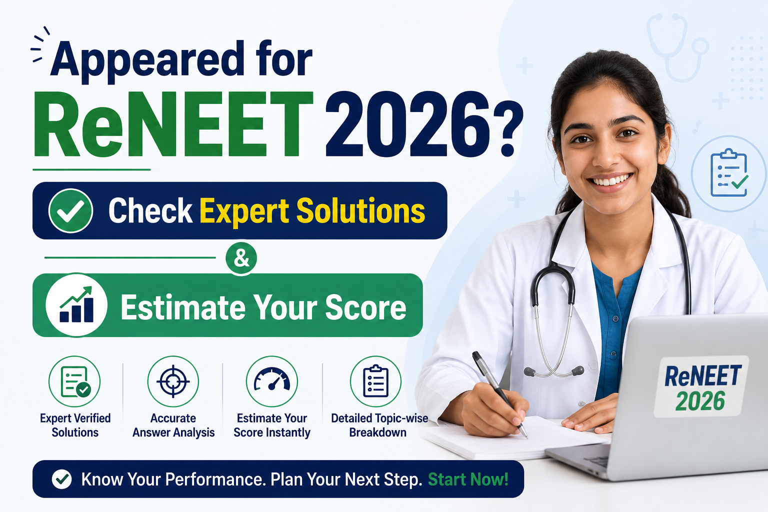 Appeared for ReNEET 2026? Check Expert Solutions and Estimate Your Score