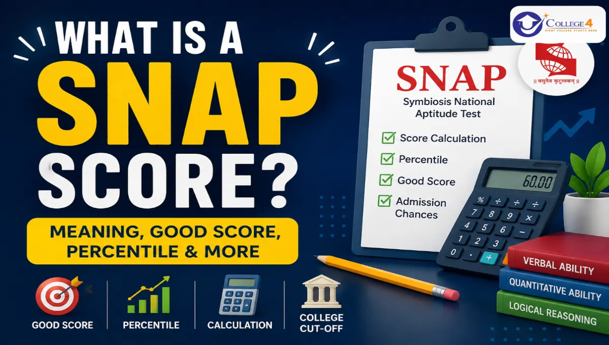 What Is a SNAP Score? Meaning, Good Score, Percentile, Calculation & Admission Guide (2026)