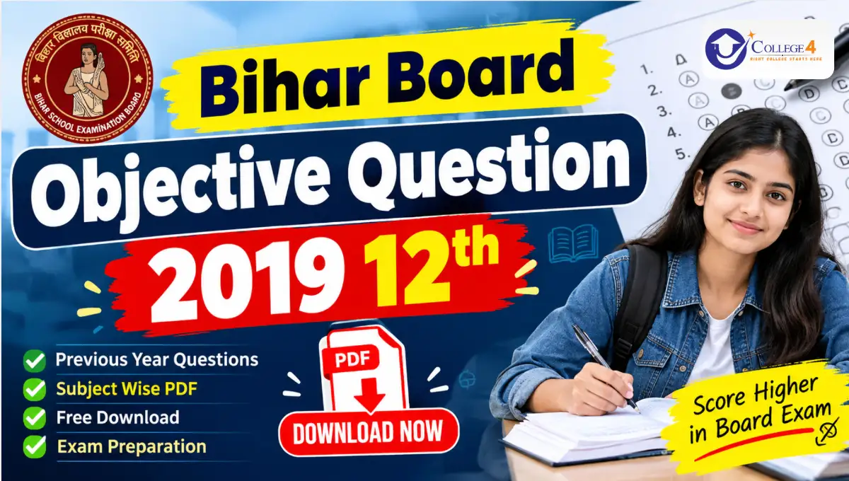 Bihar Board Objective Question 2019 12th: Download PDF & Practice Questions
