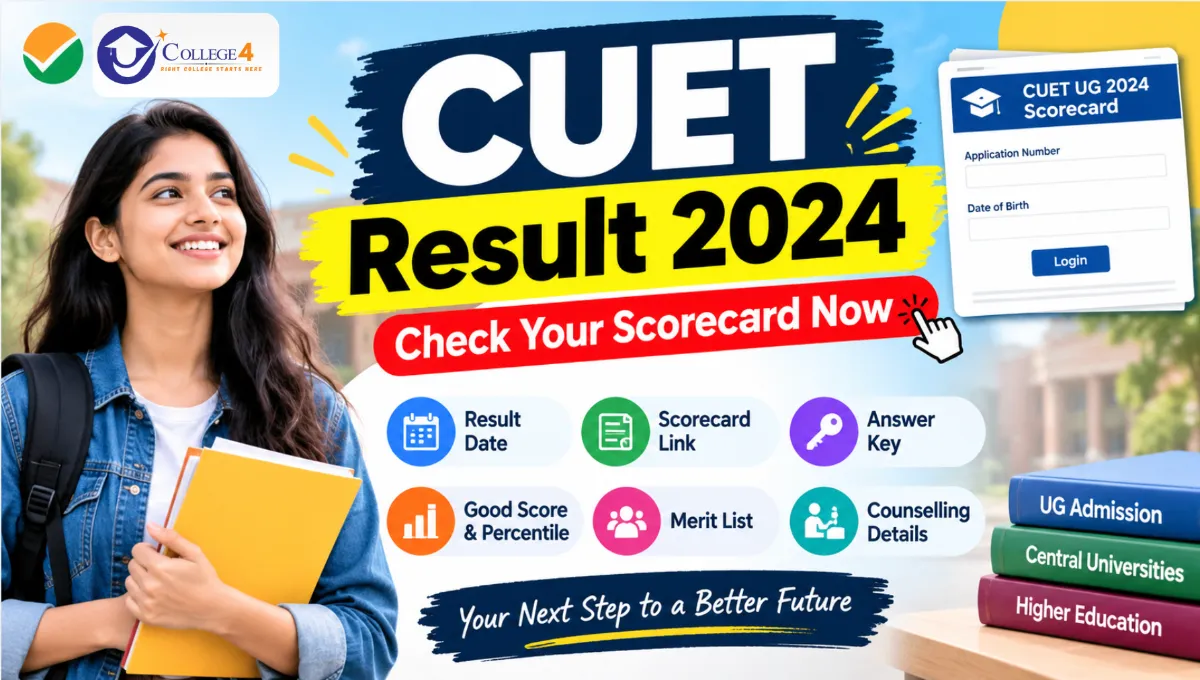 CUET Result 2024: Scorecard, Direct Link, How to Check, Answer Key, Good Score & Counselling