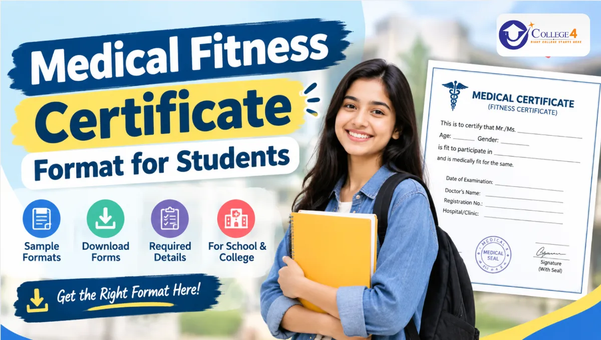 Medical Fitness Certificate Format for Students: Samples and Download Forms